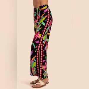 Trina Turk XS Birds of Paradise pants